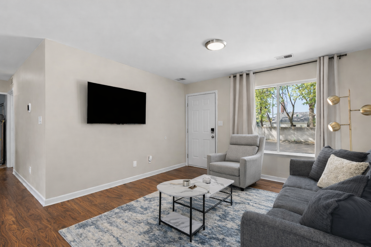 Home is where the couch is.