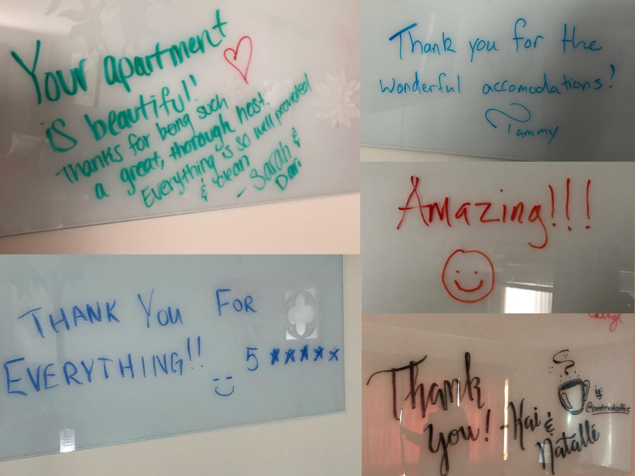 Check out the reviews from our other properties! People love staying at our place!