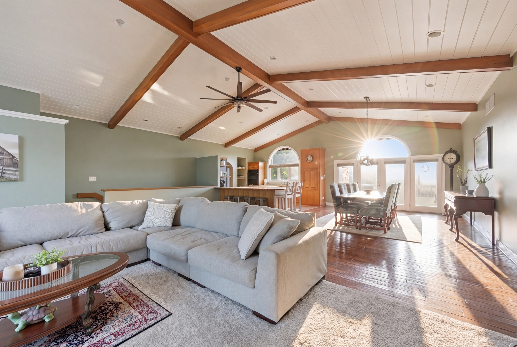 Living Room & Dining Room