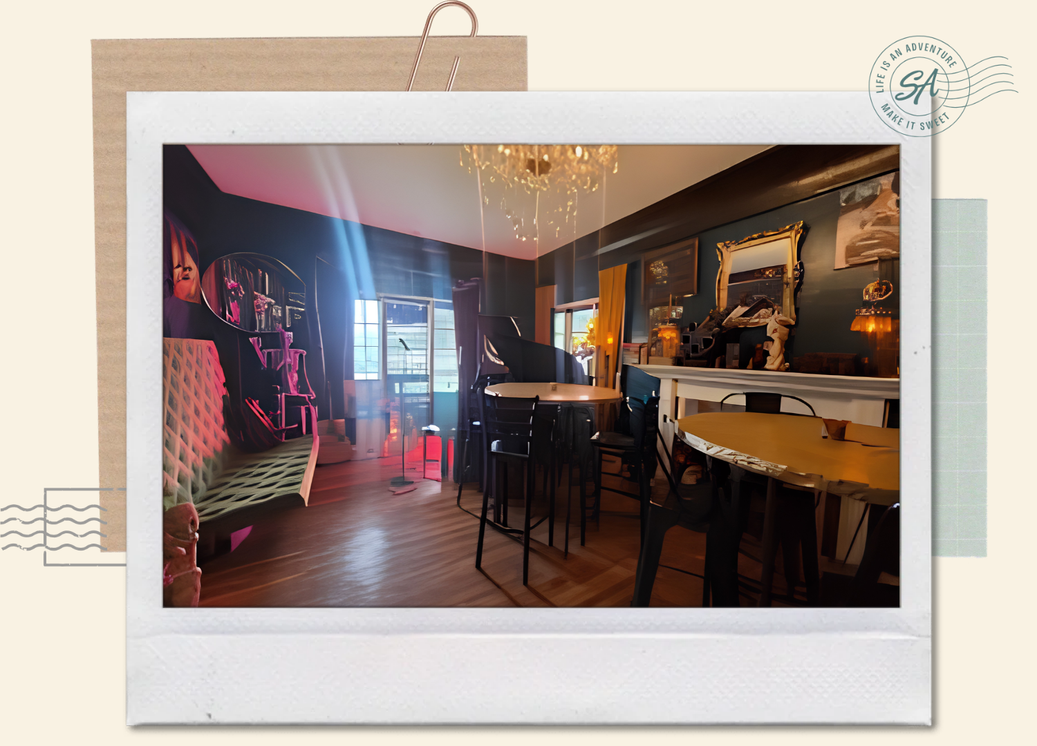 Jarrod's Coffee, Tea & Gallery

Coffee, tea and local art in a cozy downtown space.
Grab a drink and browse the walls.

The house is just 14 minutes away from the attraction.