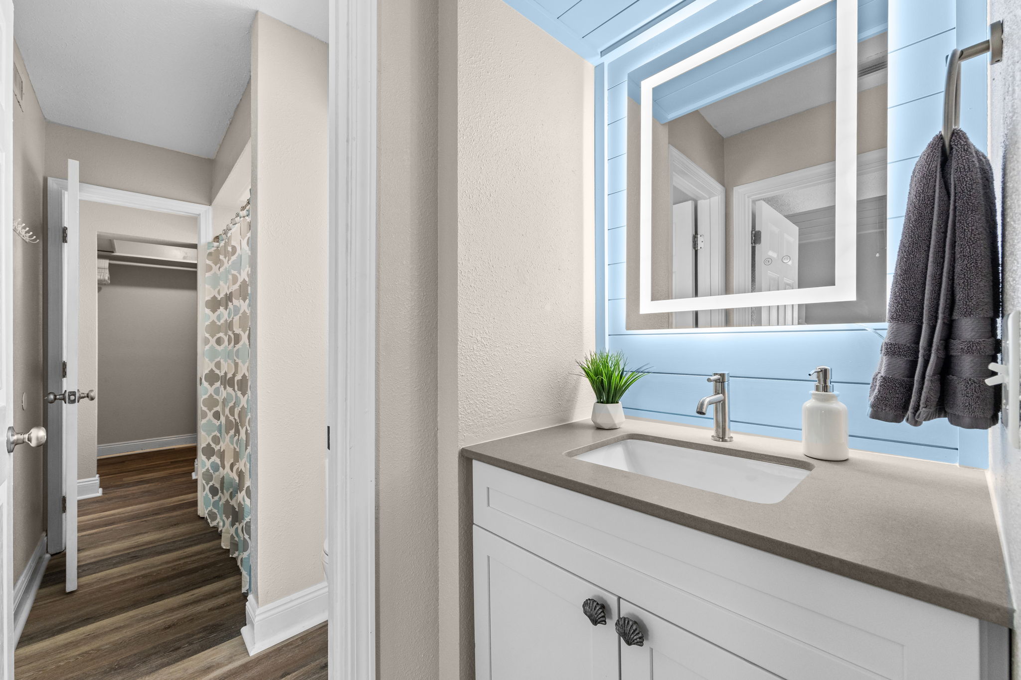 Each bedroom has plenty of closet space!
