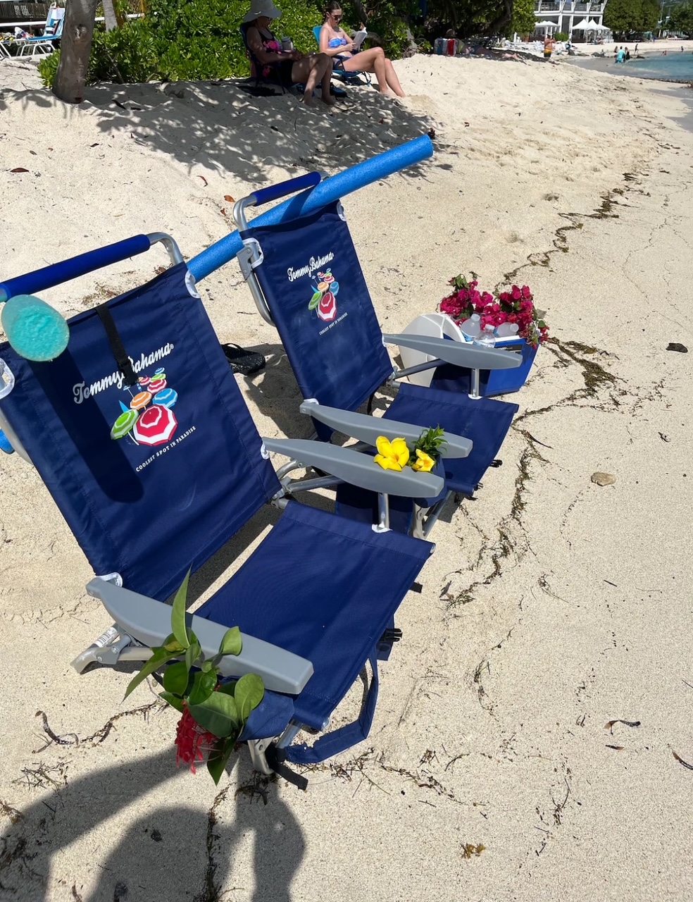 Beach supplies included
