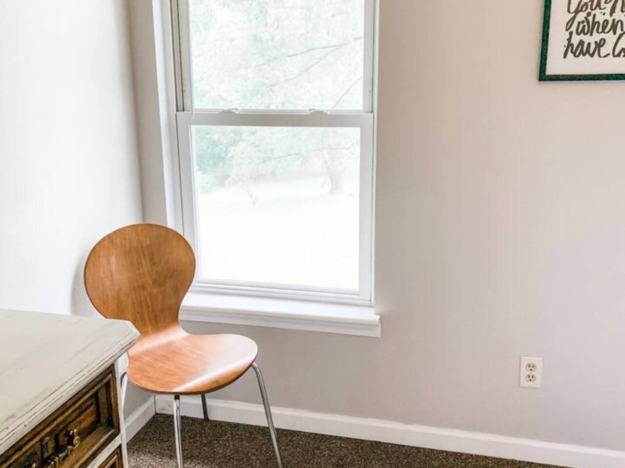 ***there are curtains currently as of 2019