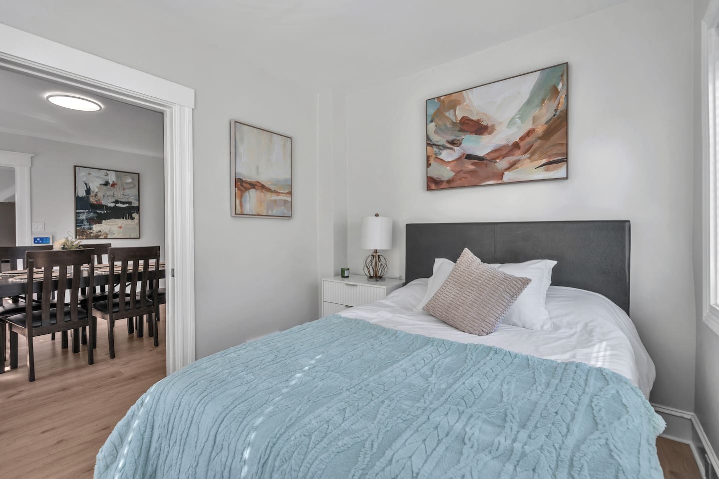 Perfect for kids or couples, this room blends style and comfort for a restful stay.