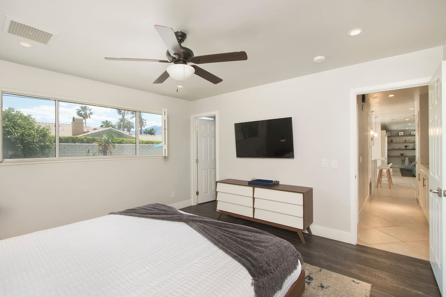 Primary bedroom with attached ensuite