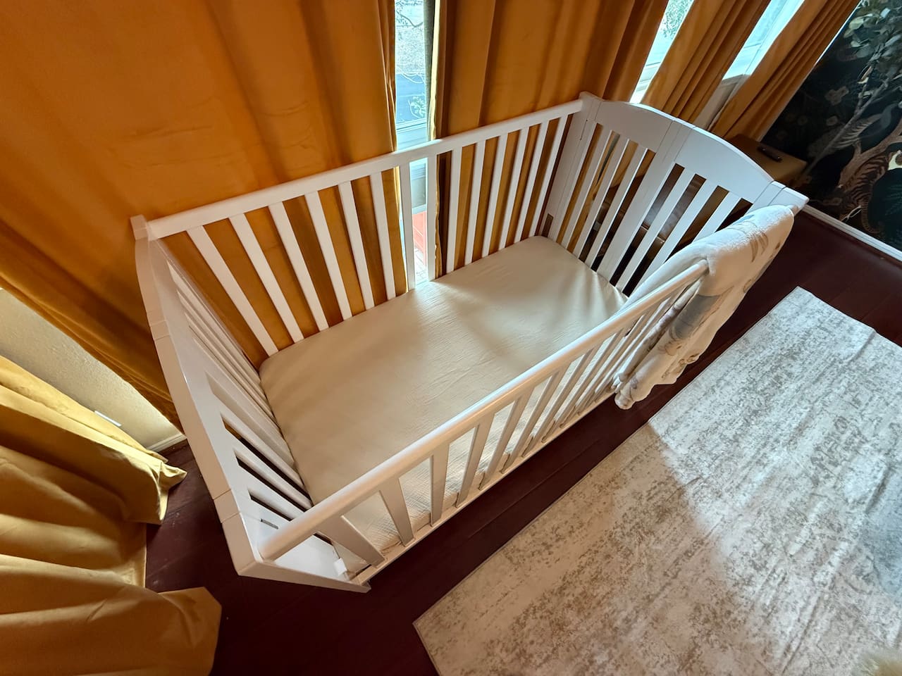 Traveling with a baby? A crib and high chair are available upon request.