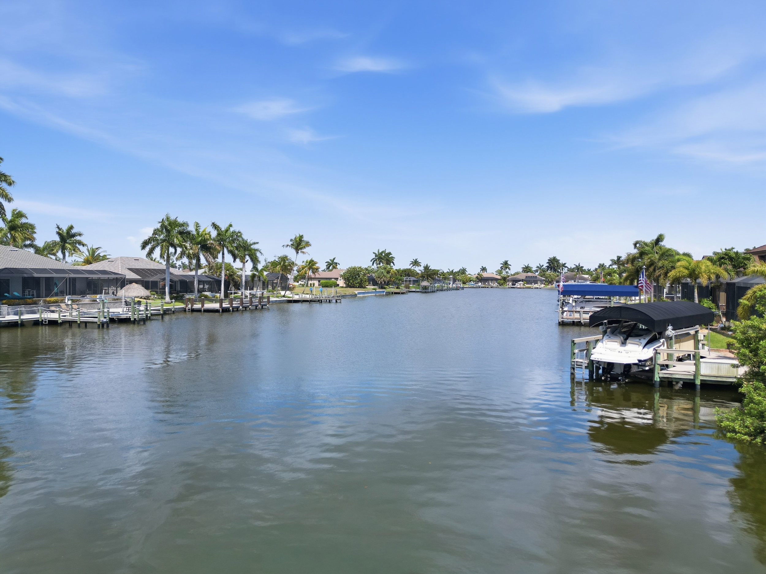 Large, wide canal with great fishing.
