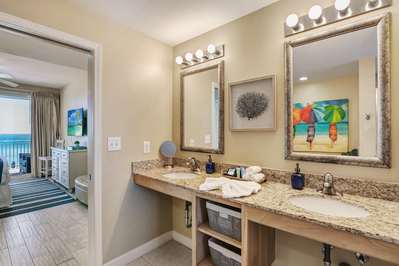 Primary Bathroom Double Vanity