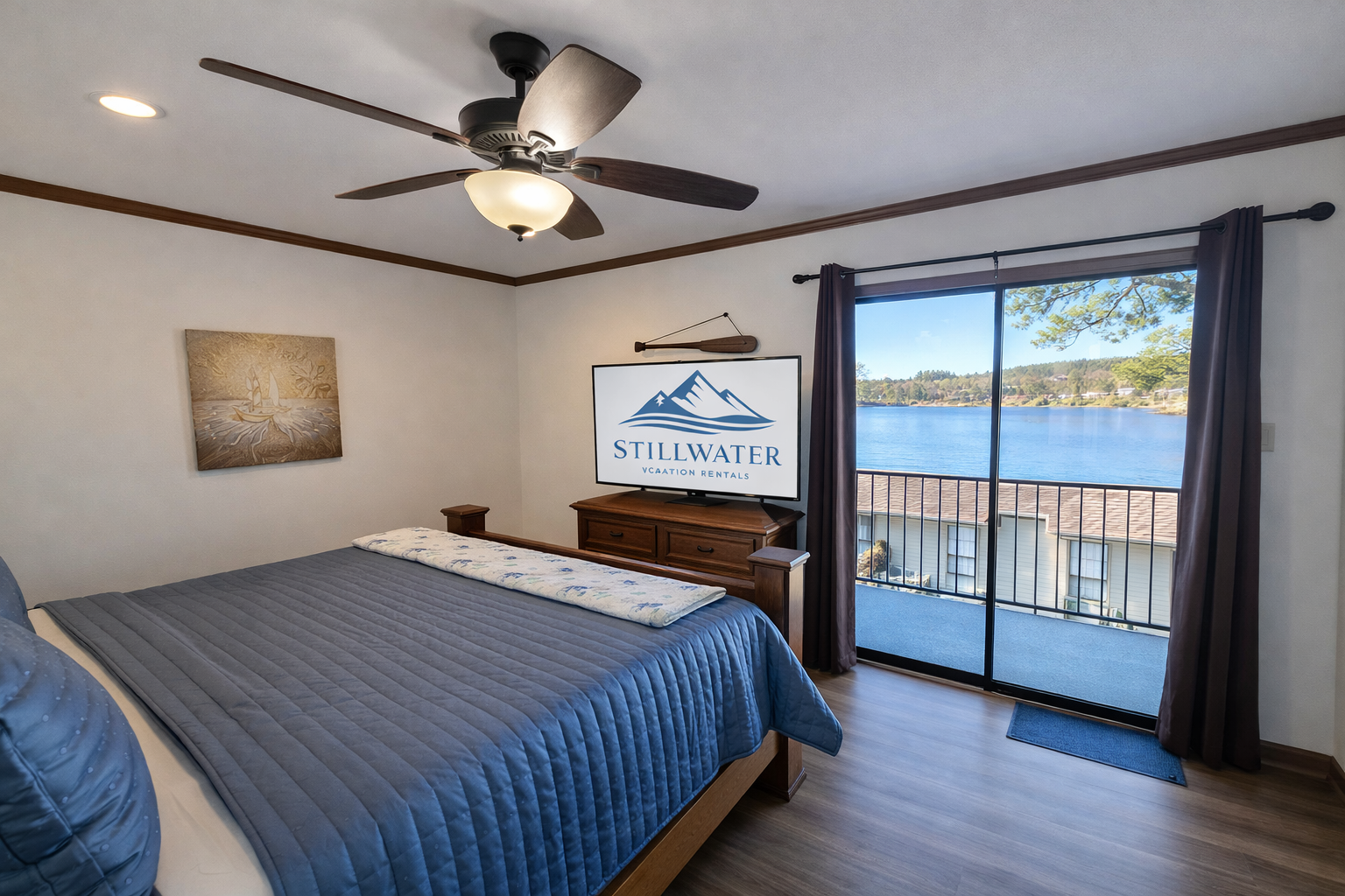 Lake Hamilton Haven | Waterfront View + Pool & Pickleball Access 6