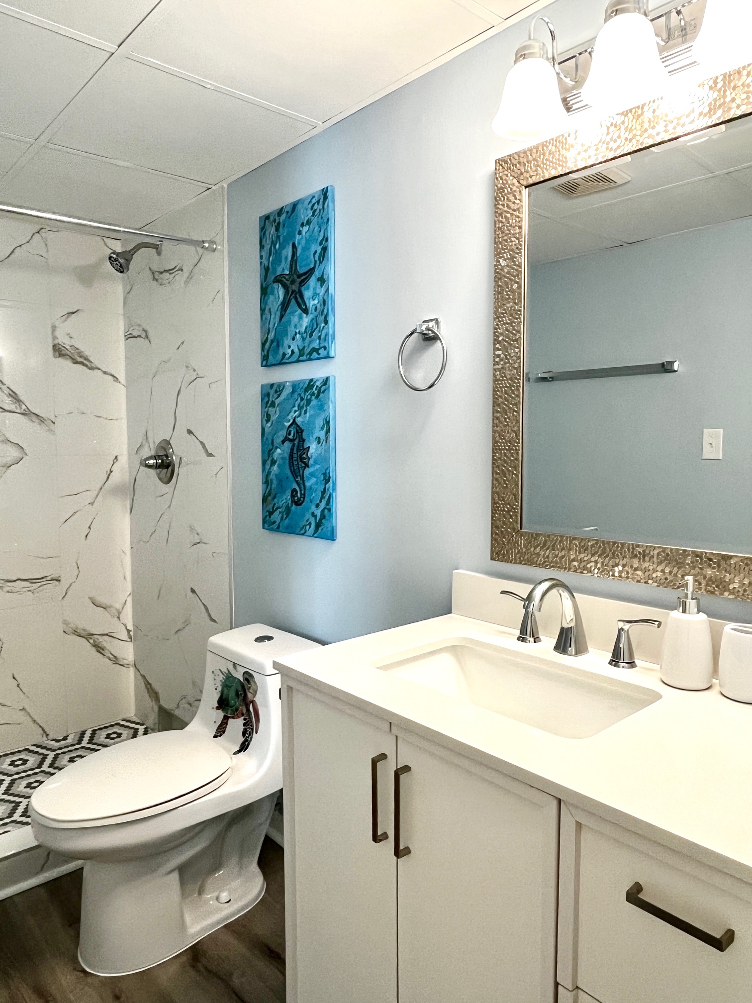 Main Bathroom Area