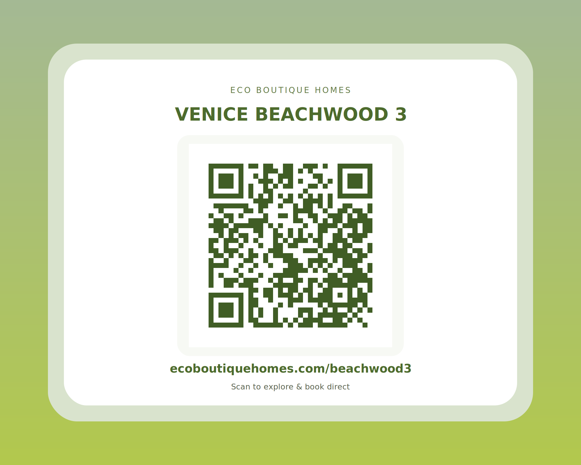 Venice Beachwood 3 | Explore and book direct: ecoboutiquehomes.com/beachwood3