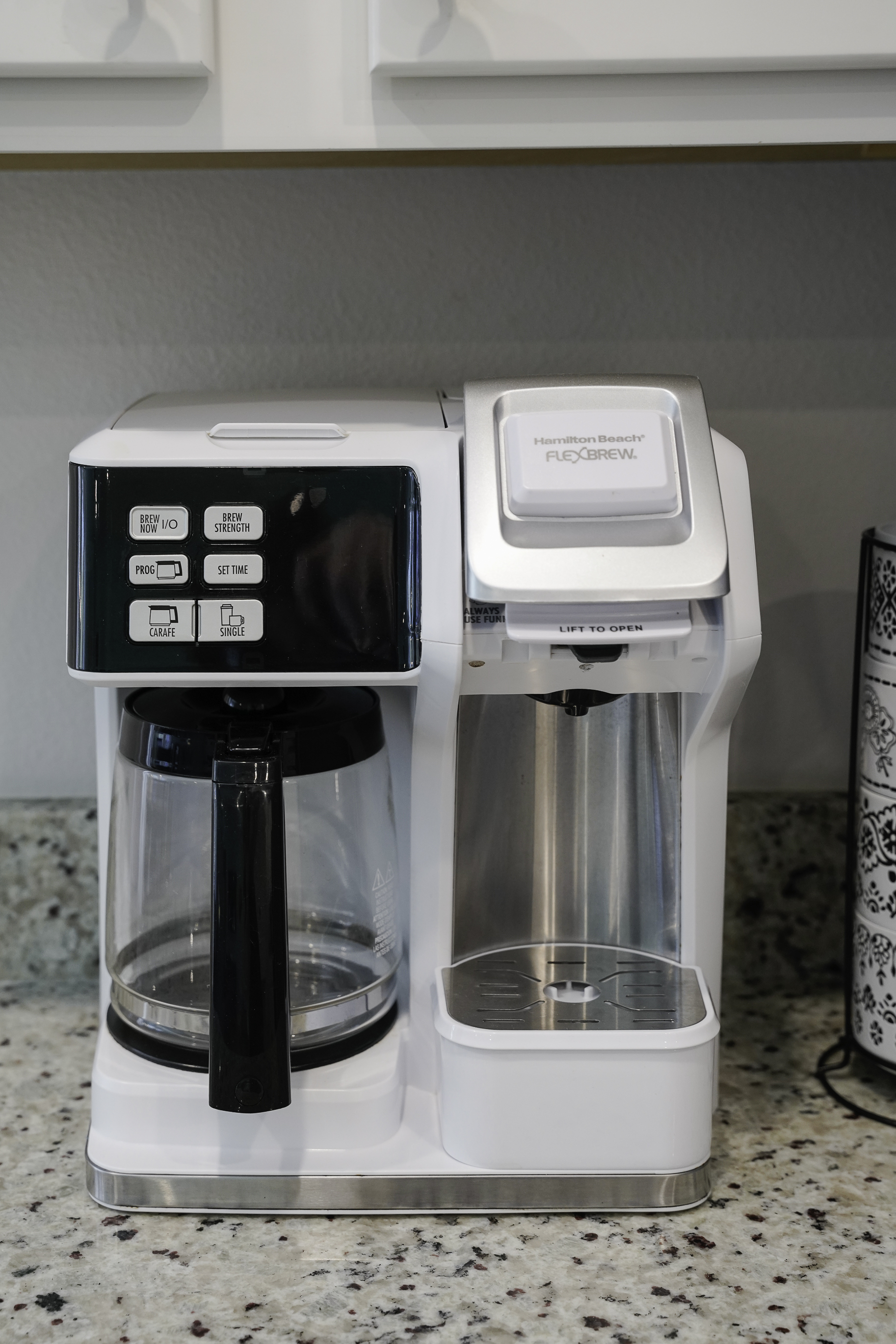 Enjoy a cup of coffee 
