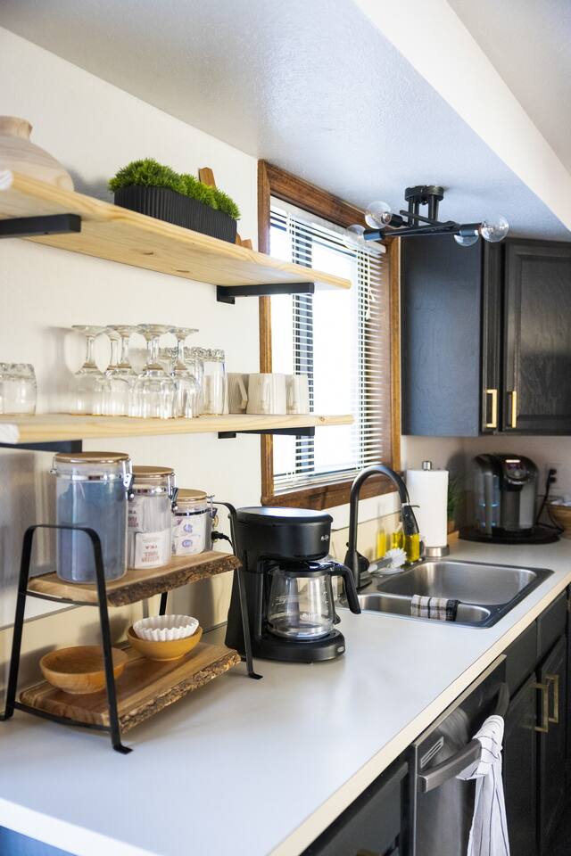 Coffee Station (Keurig Cups and Coffee Grounds Included)
