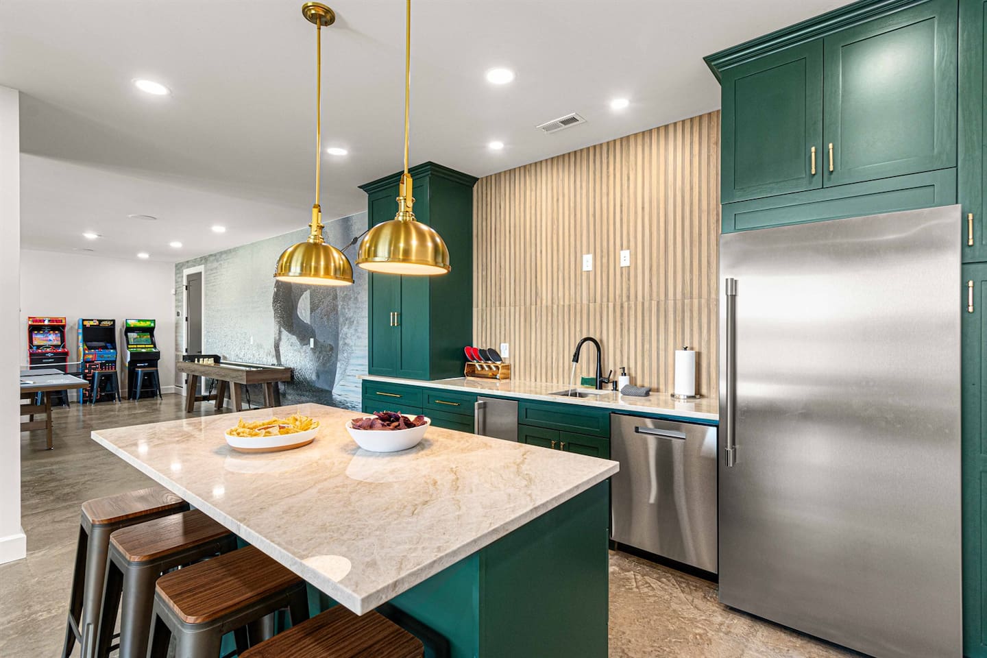 Refuel between adventures.