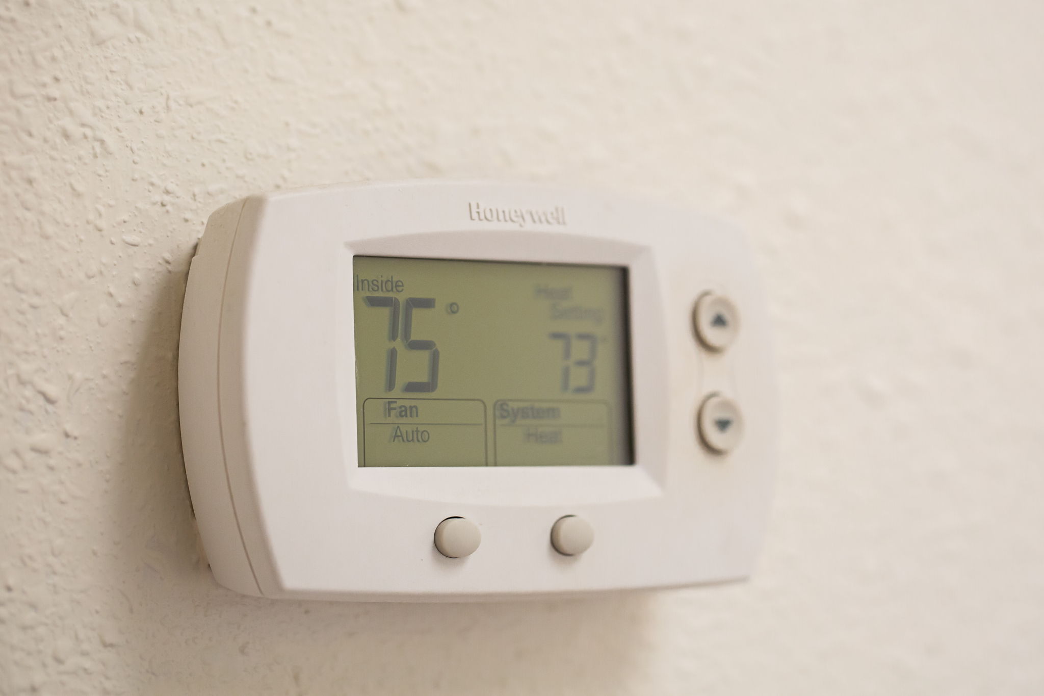 Thermostat so you control the temperature and stay comfortable year-round