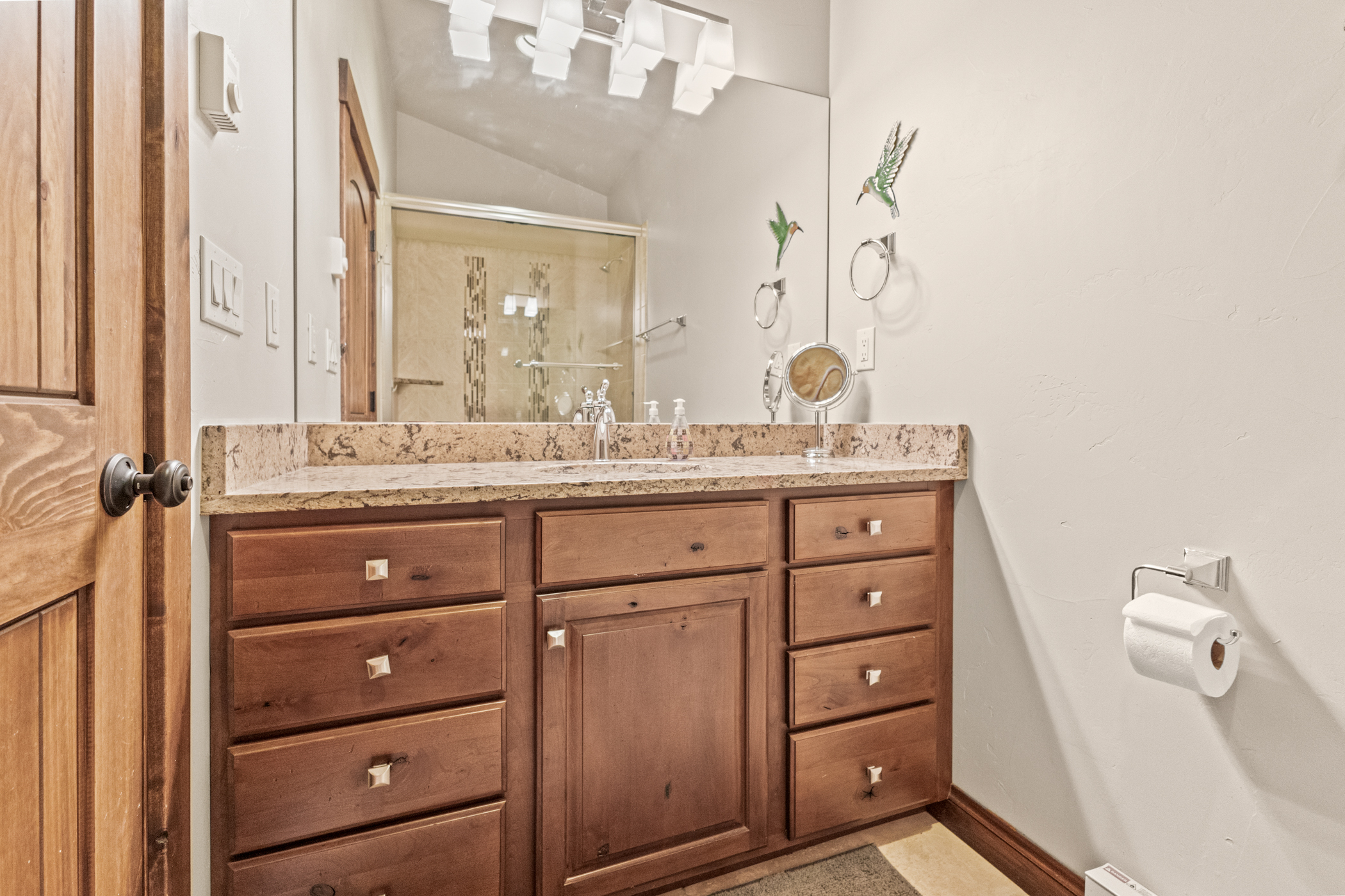 Upper Level -- Ensuite Bathroom #2 with Shower