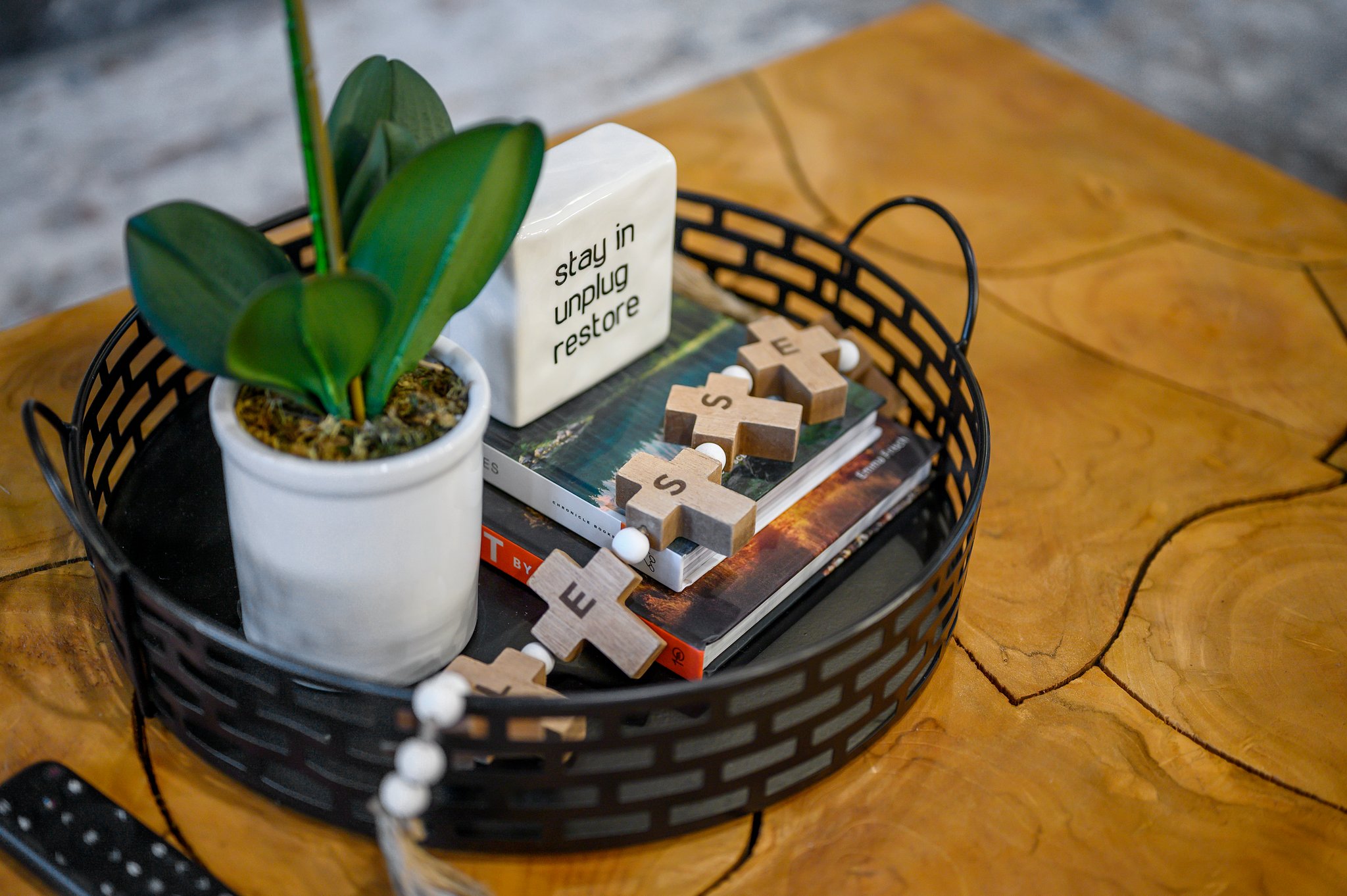 Curated decor and mindful touches for a truly restorative stay.