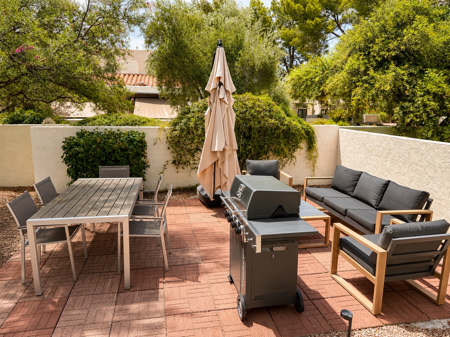 Backyard Dining Area