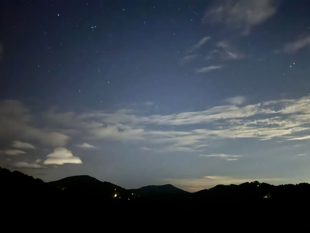 The stars are so beautiful! 
