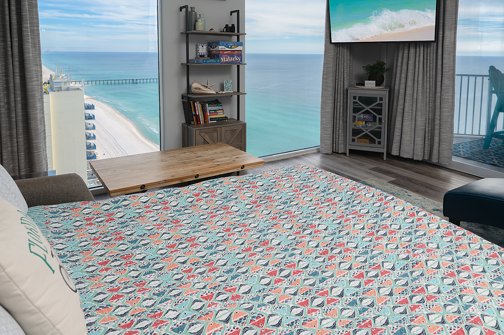 Sofa bed with a view!