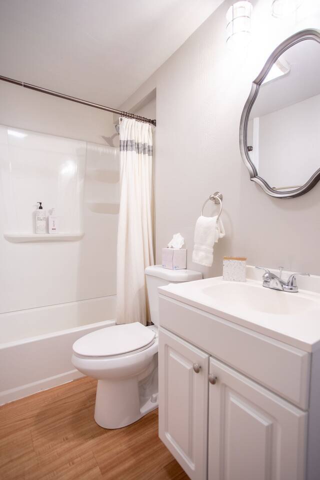 First-floor bathroom!