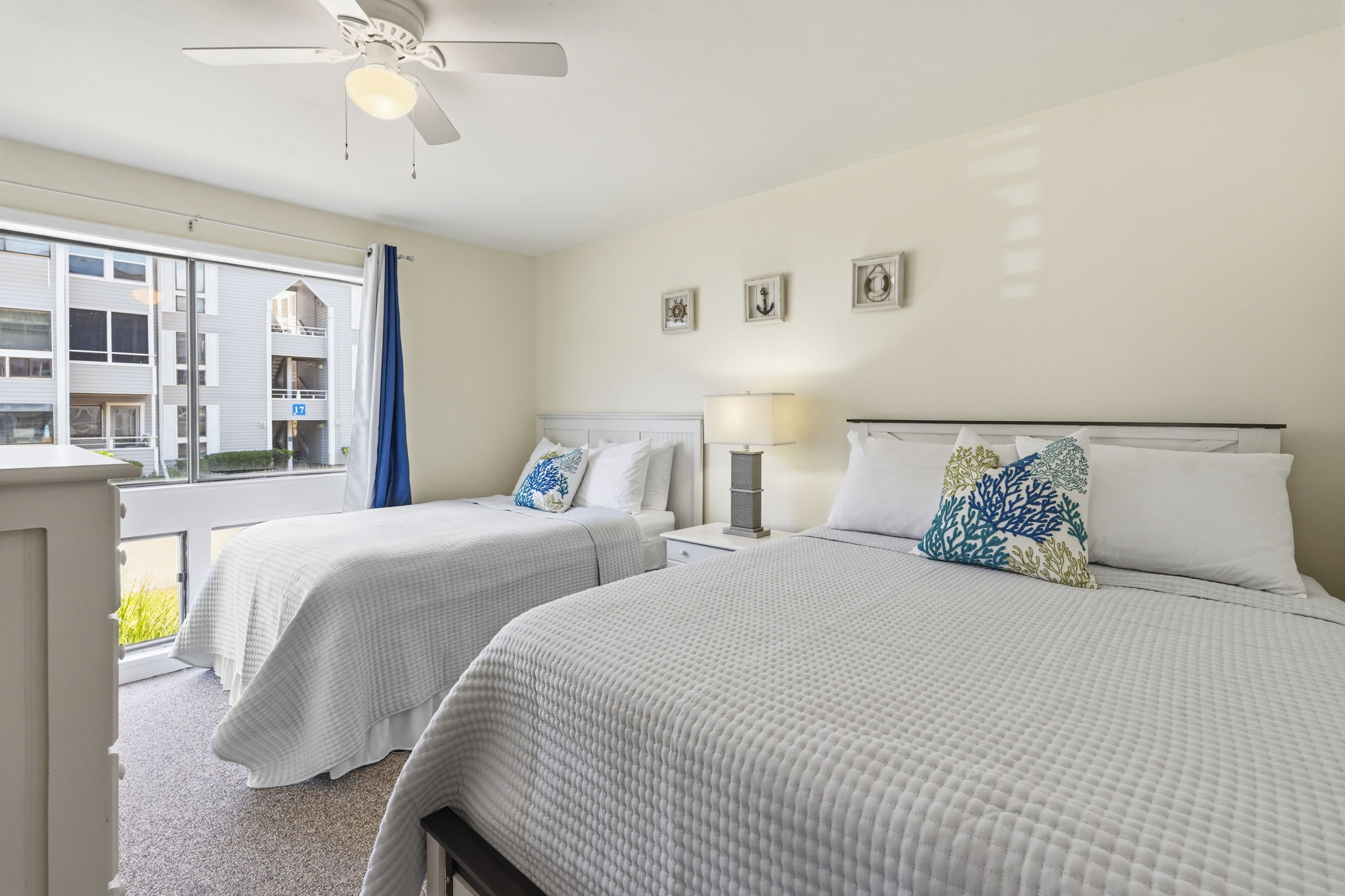 Guest Bedroom with two queen beds