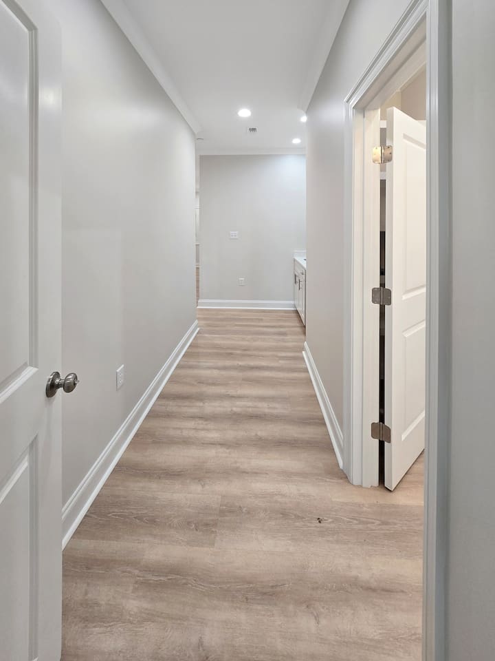 Hallway upstairs by the master bedroom