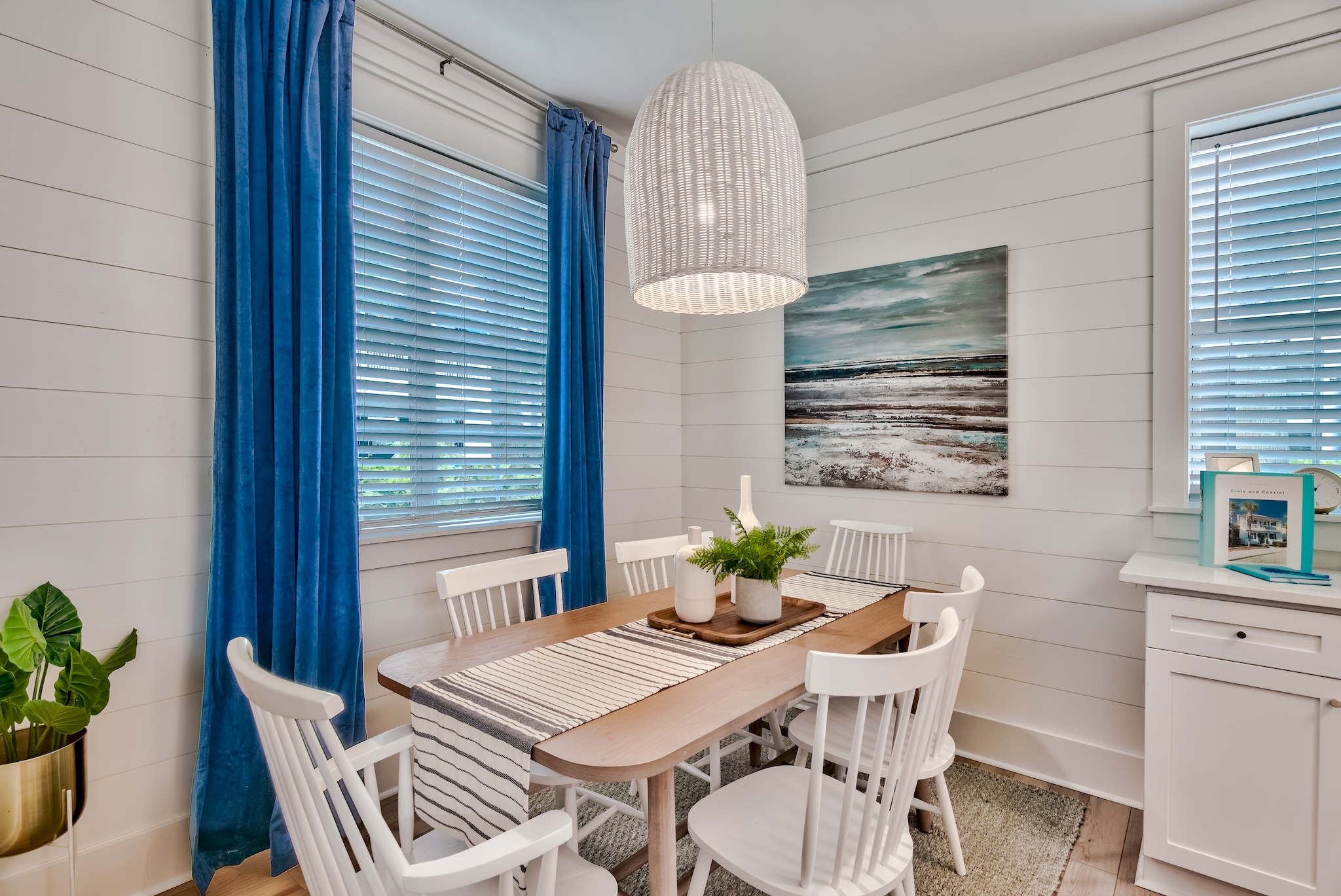 Dining table beside the window