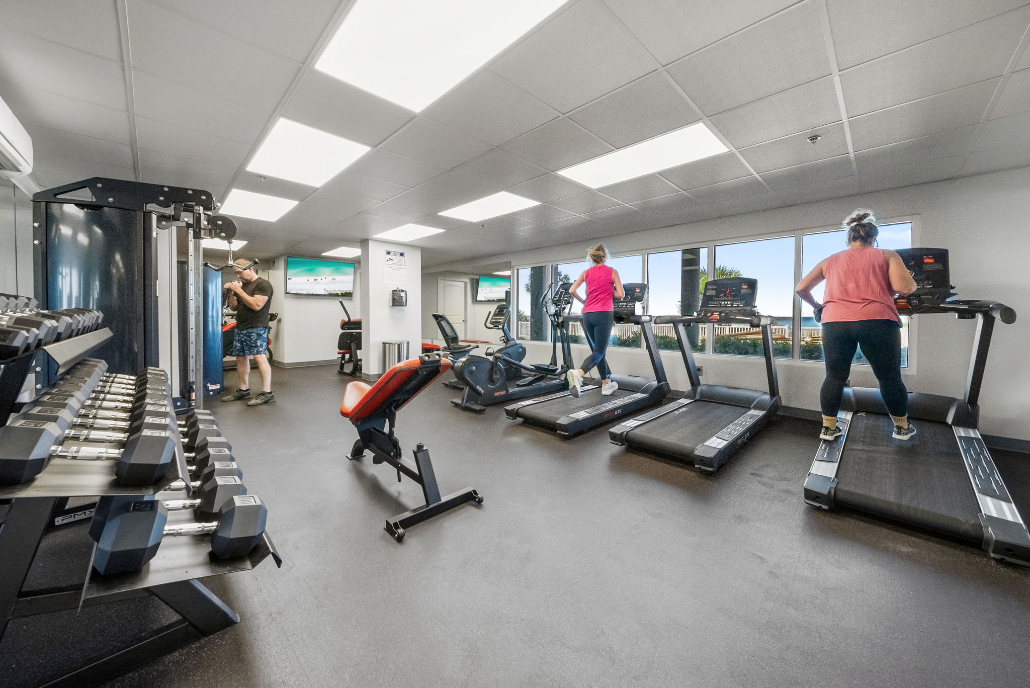 Fitness area
