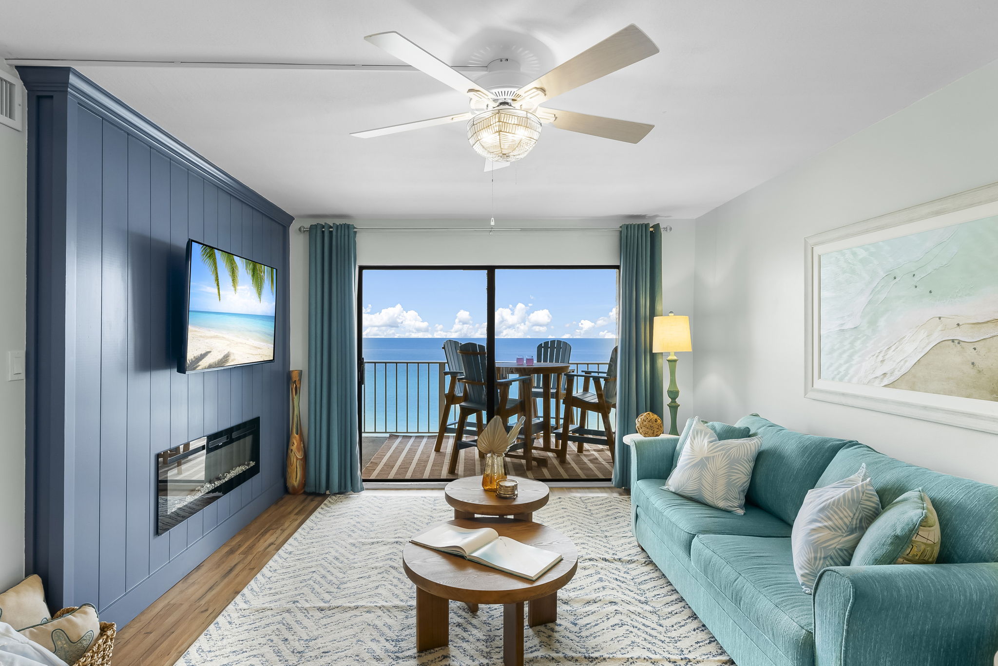 Happiness is checking into an Airbnb like this.