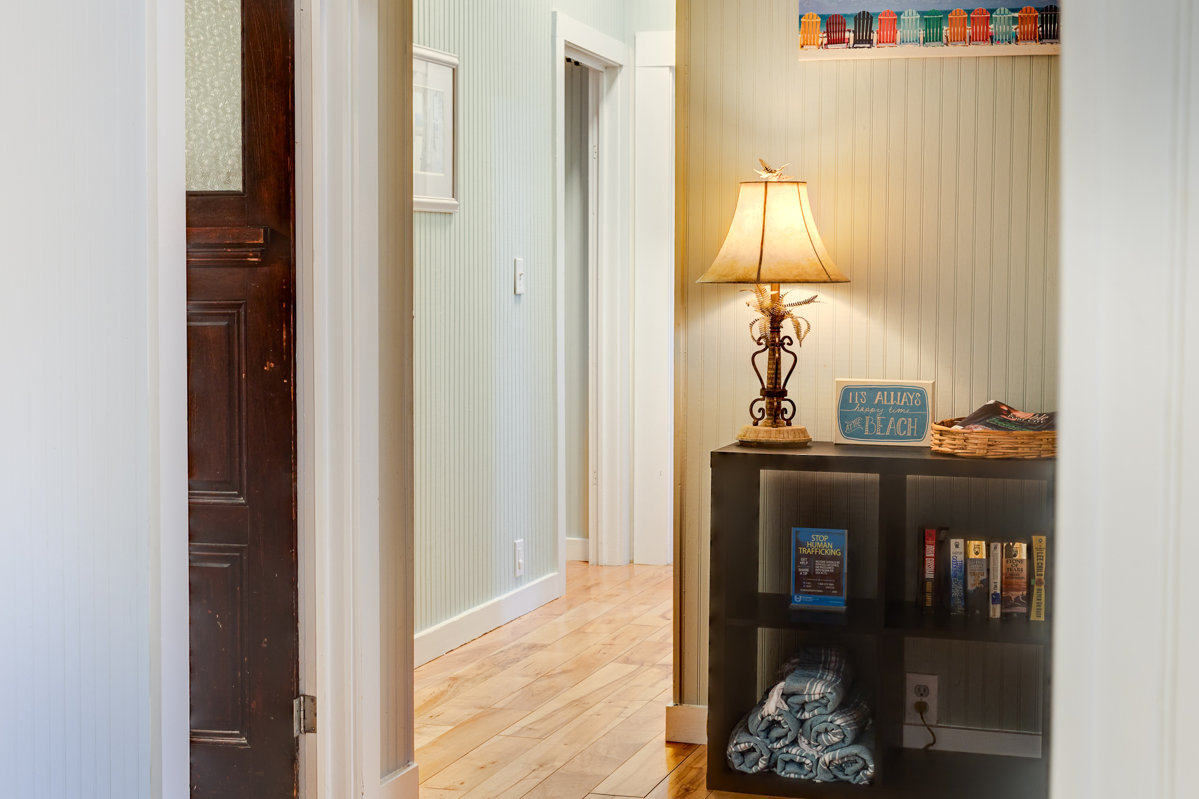 Books & Beach Towels Provided