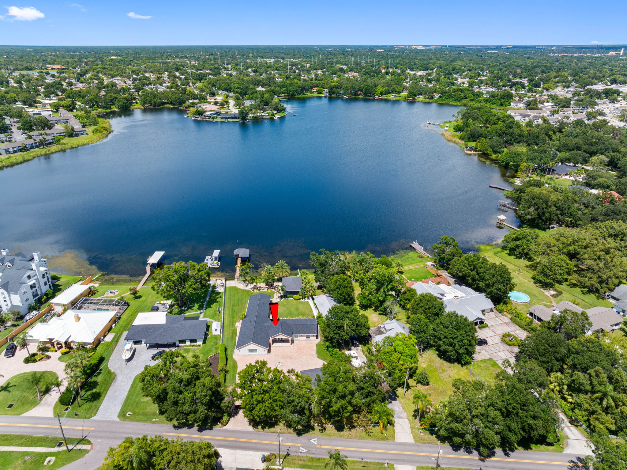 Aerial View of the Neighborhood
