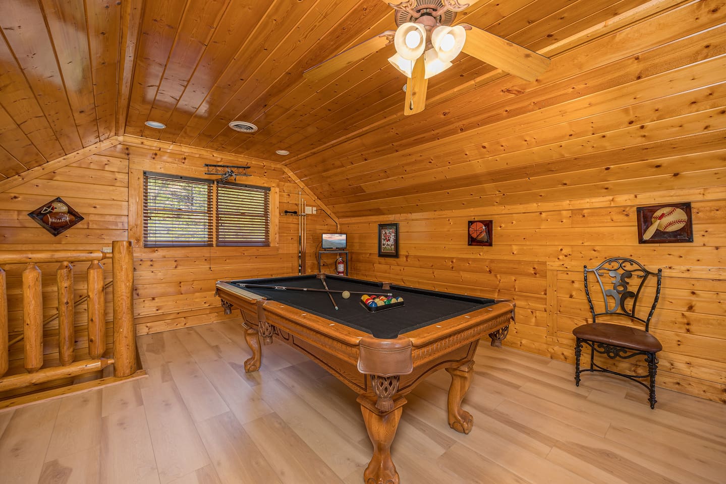 Loft game room