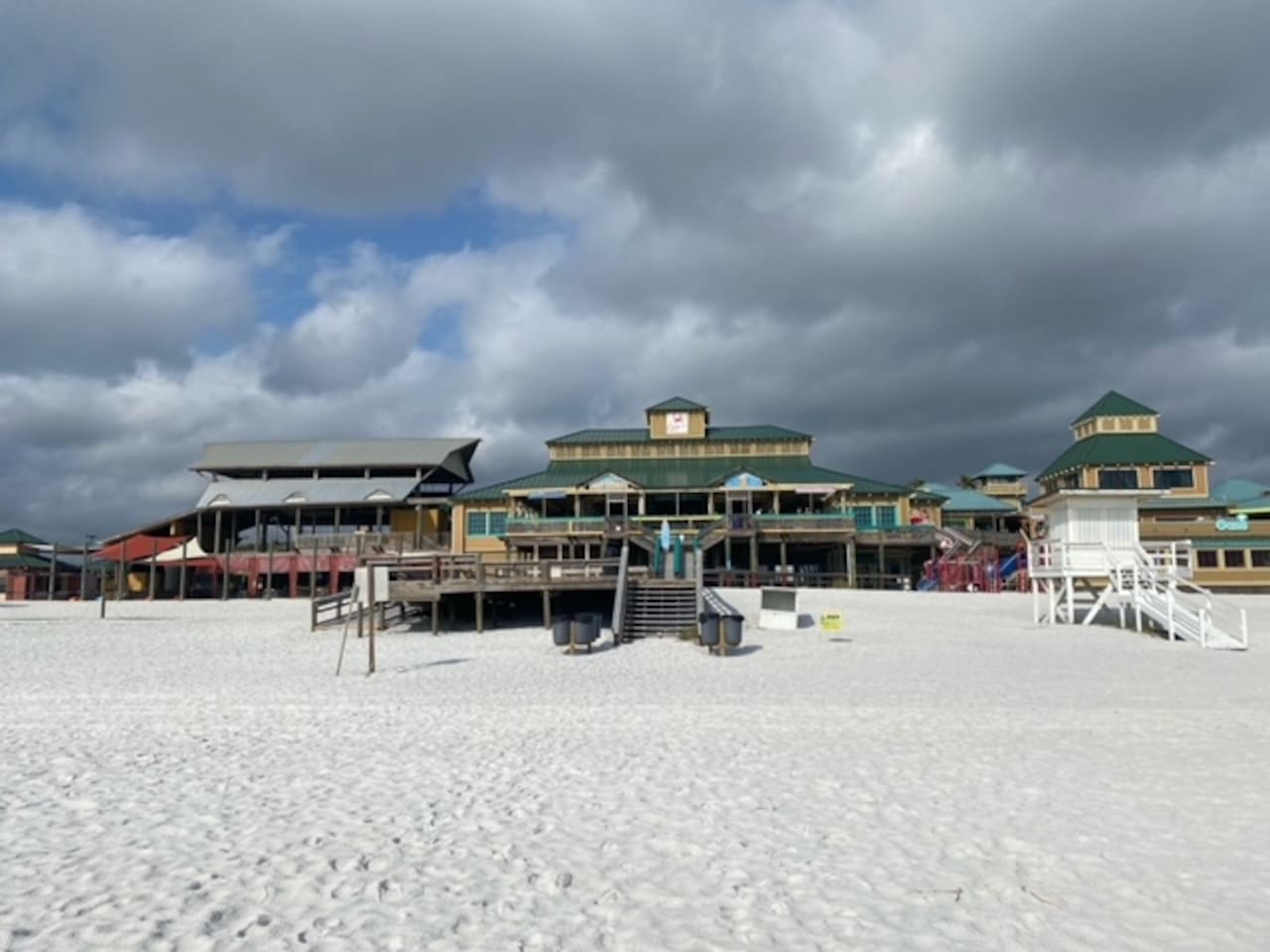 Okaloosa Boardwalk, shopping, food and drink.  Not to mention volleyball!