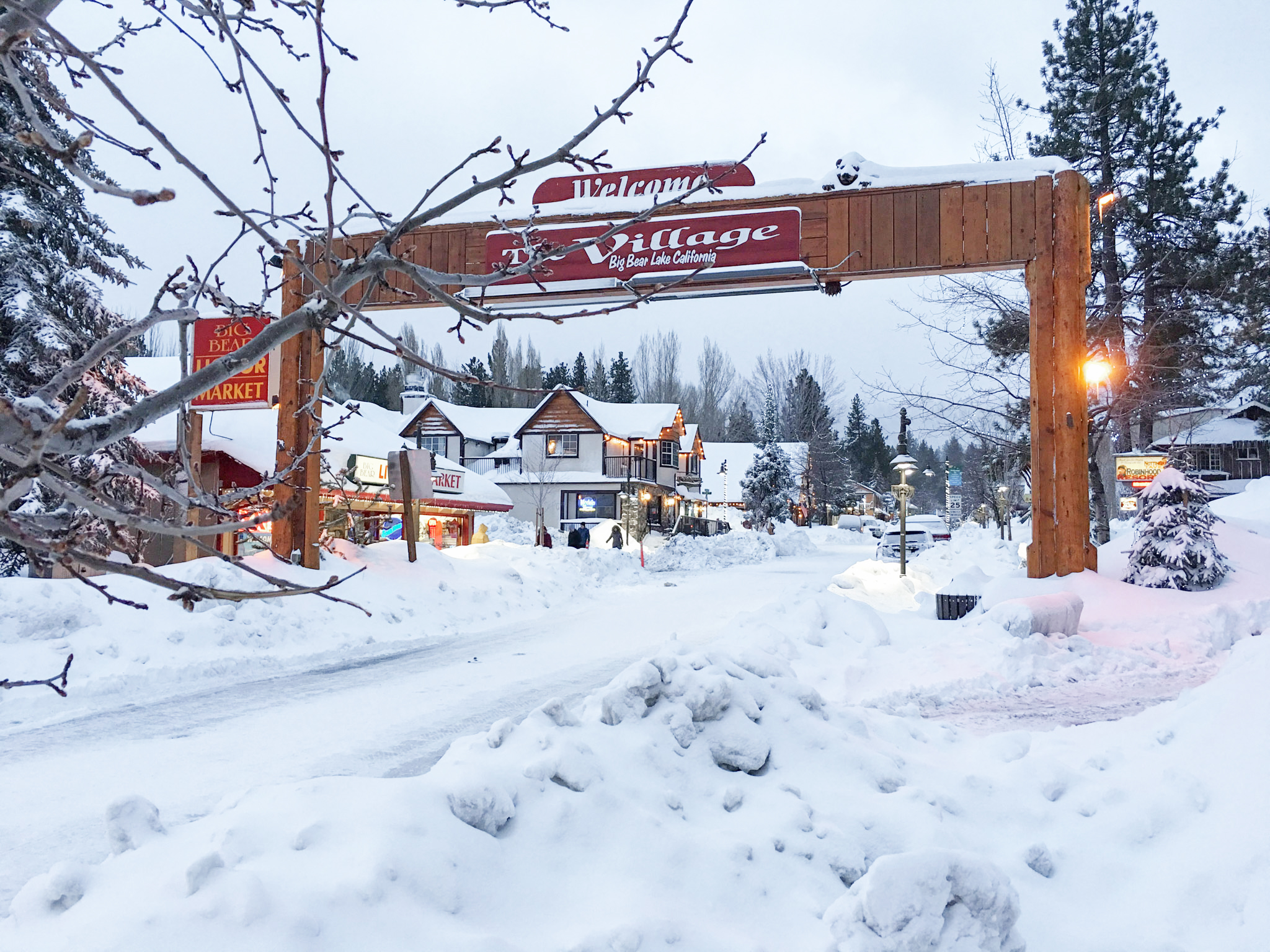 The Village is magical in winter!