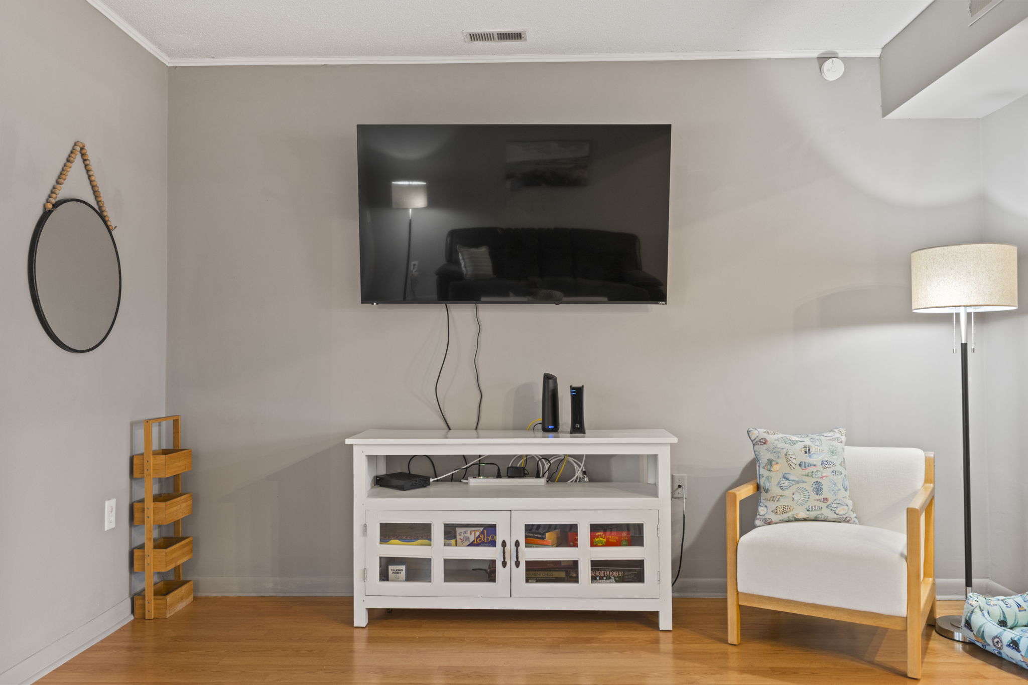 Smart TV's throughout the property
