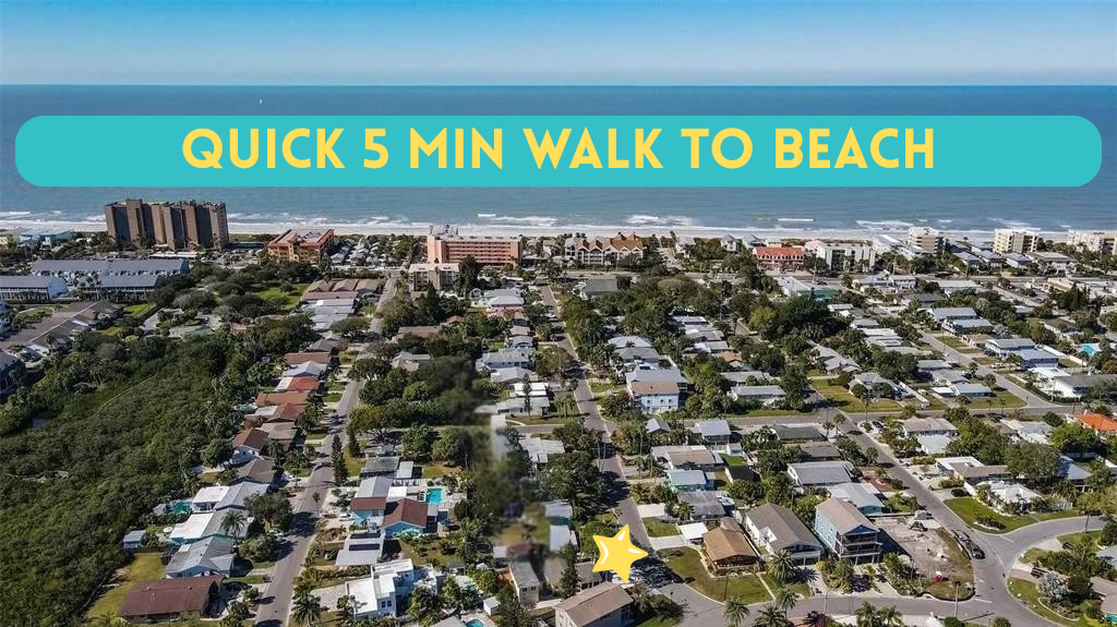 5min walk to the beach at 10th and 12th Avenues