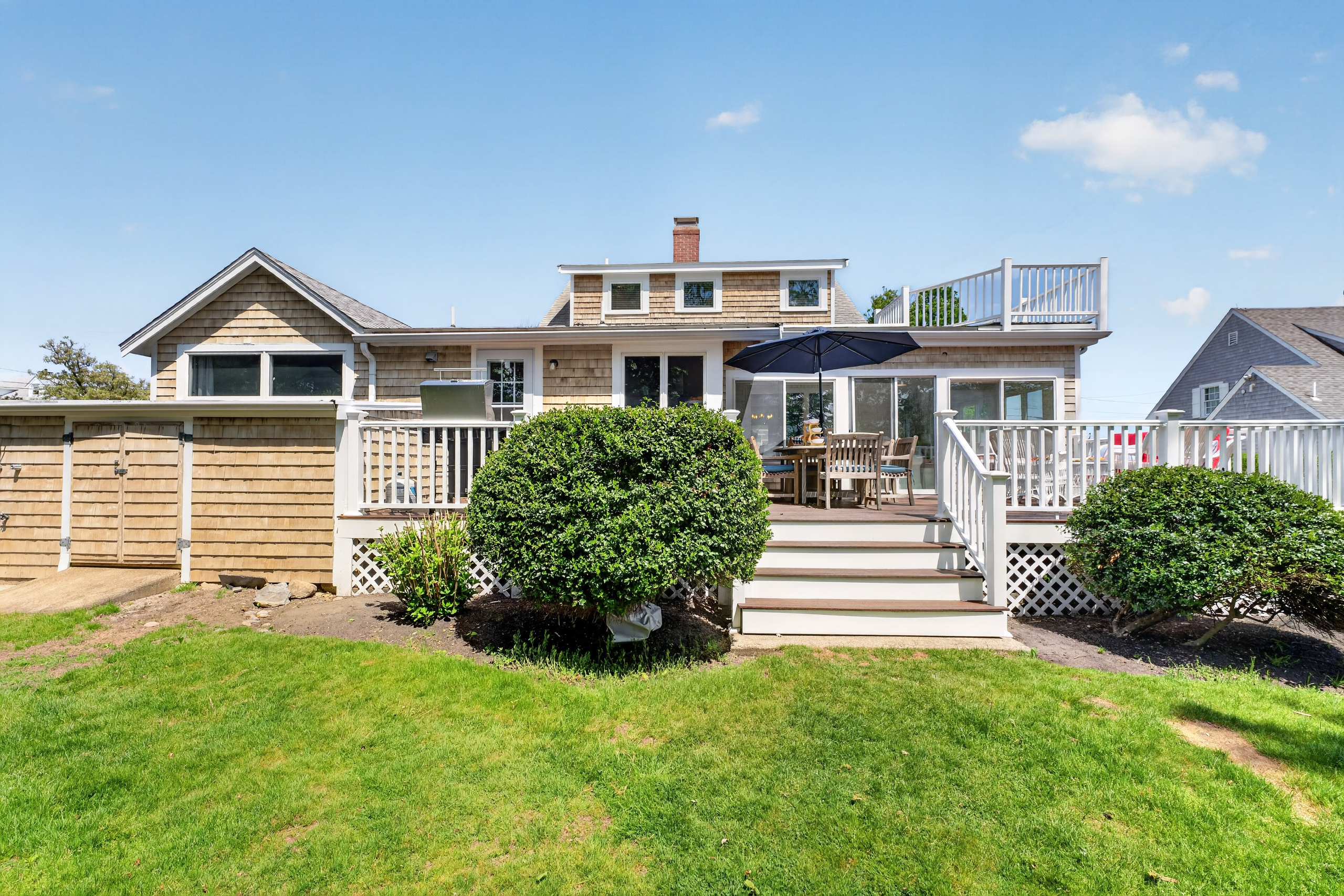 A welcoming front entrance of the house that provides access to the main living space, designed for easy entry and a pleasant first impression.