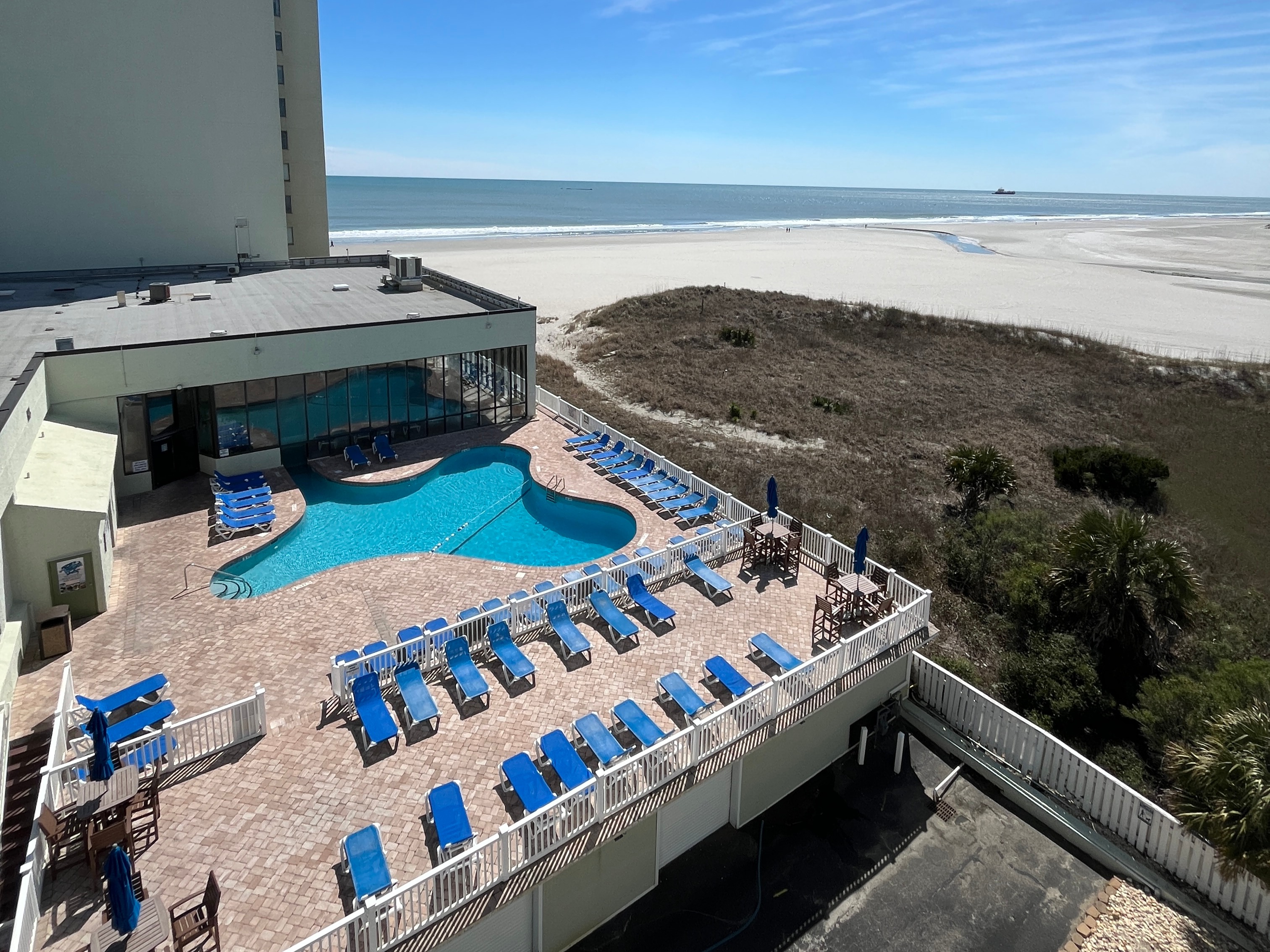 Outdoor pool and Ocean View