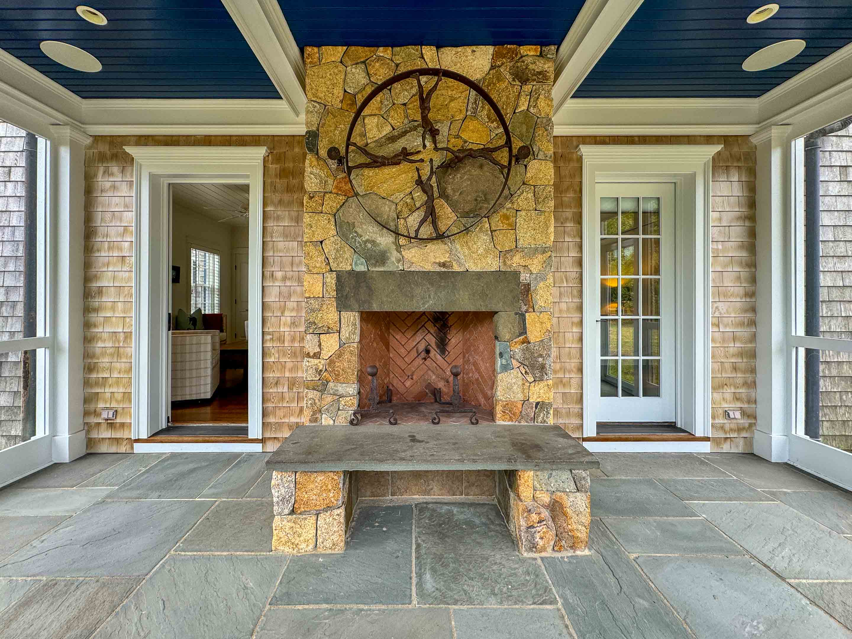 Outdoor Fireplace