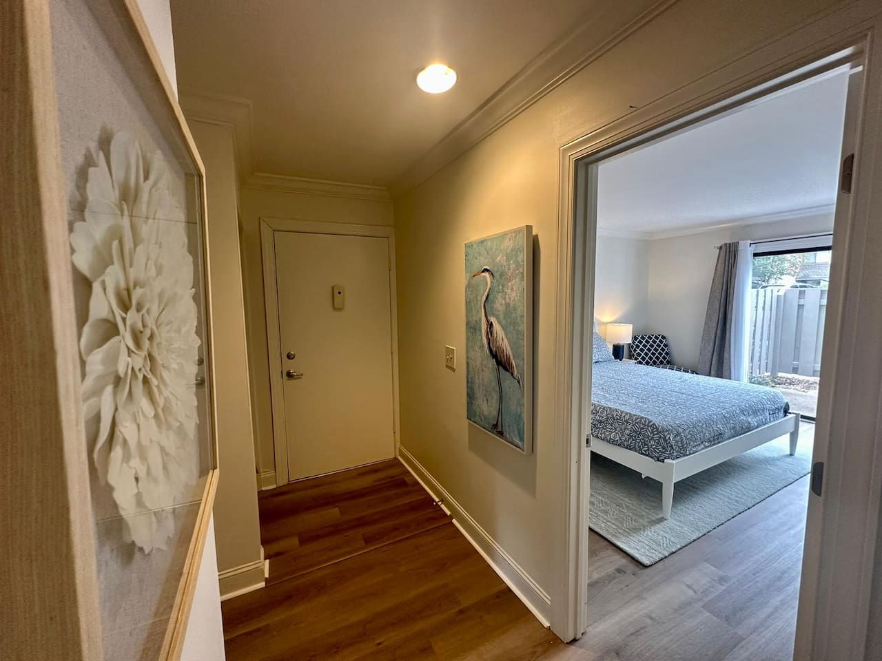 Hallway to the bedroom