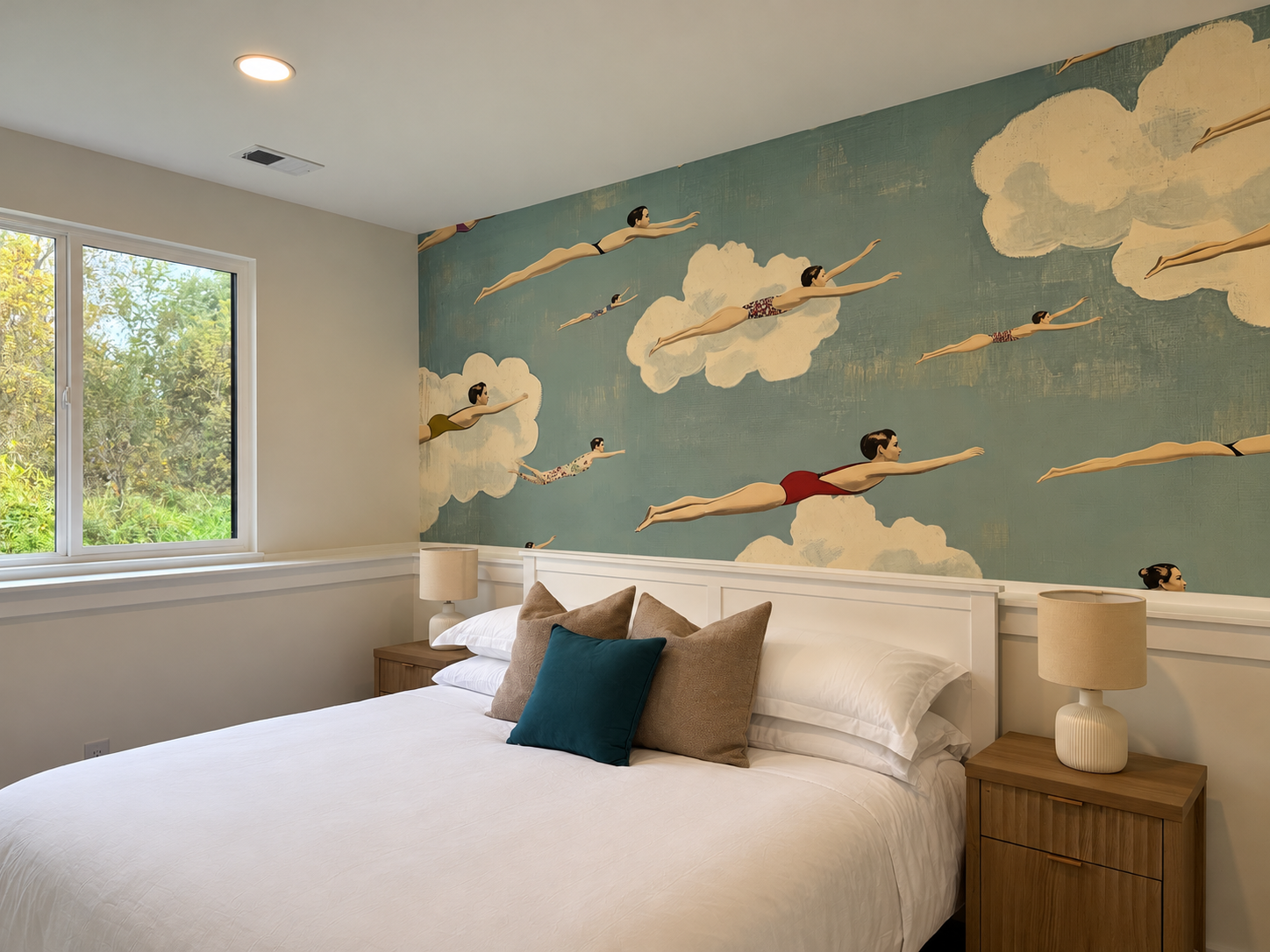 The Cove features a King bed, large closet, views of the backyard!