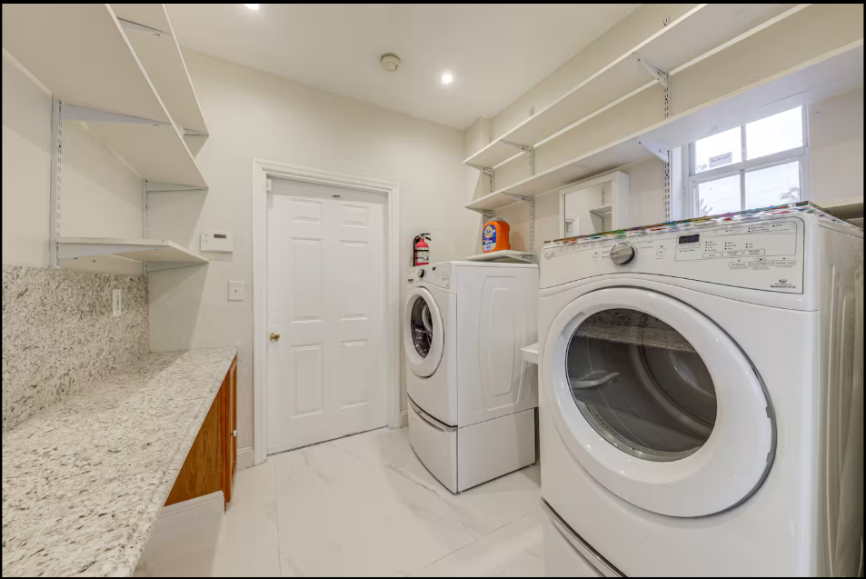 Laundry Area | 1st Floor | Washer/Dryer