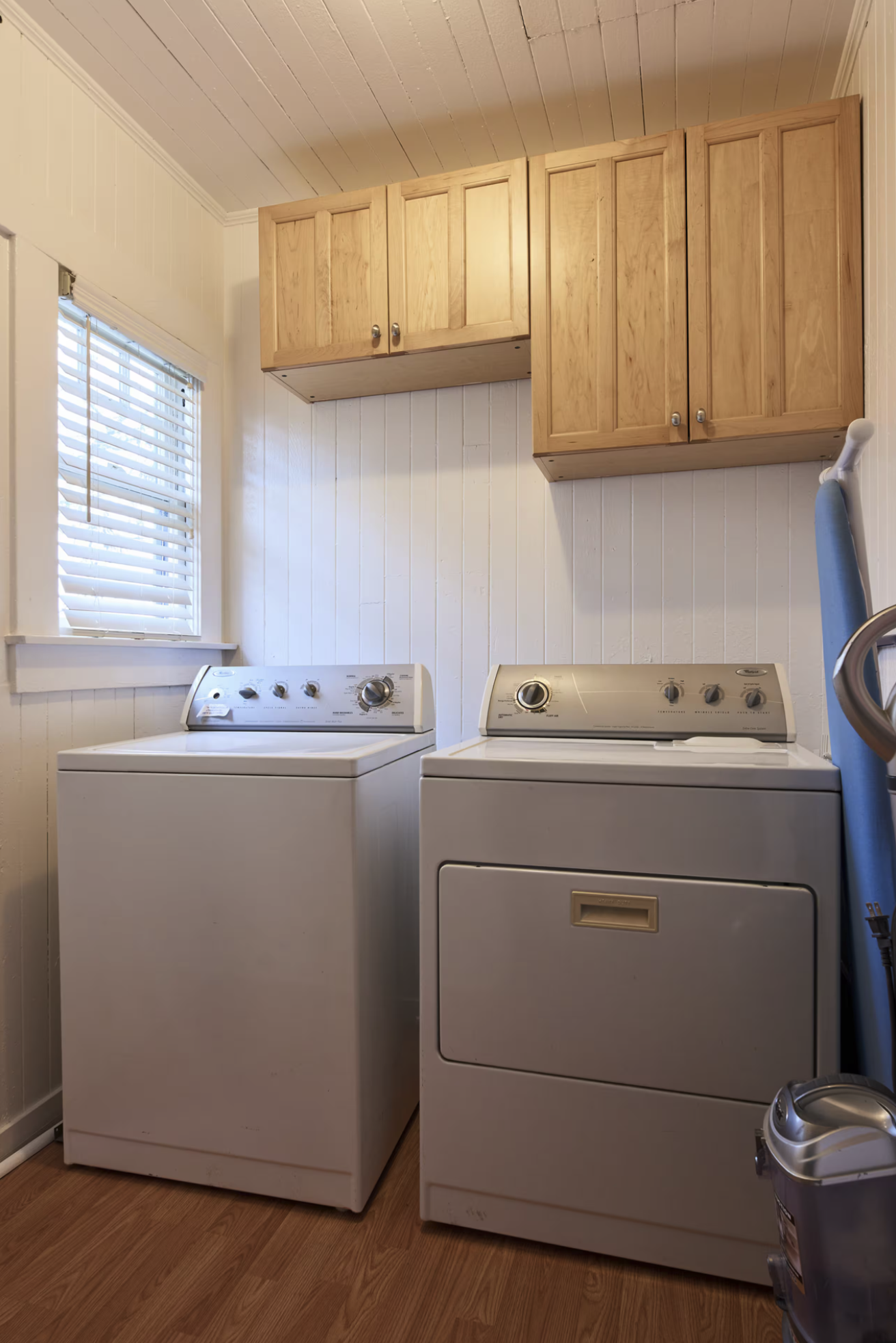 Laundry room with inunit washser and dryer