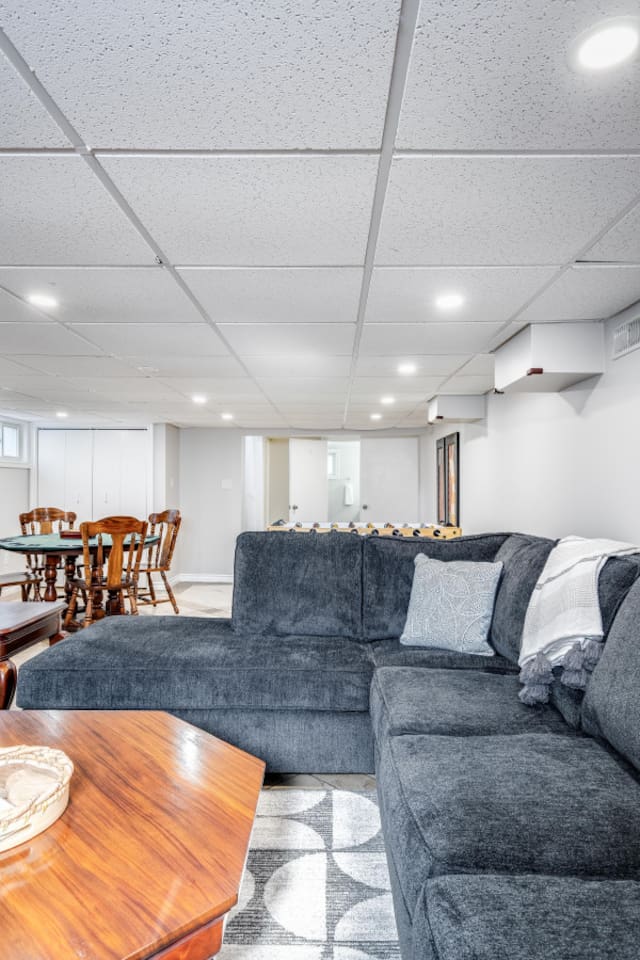 Lower Level Living Area