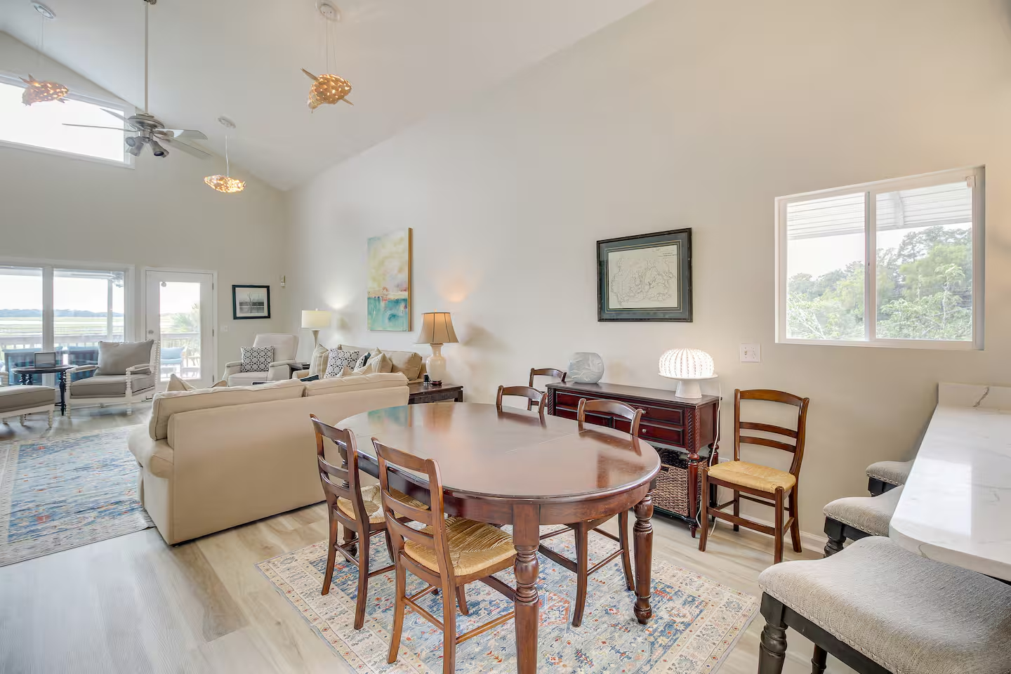 Open-concept comfort with room for everyone and views that steal the show.