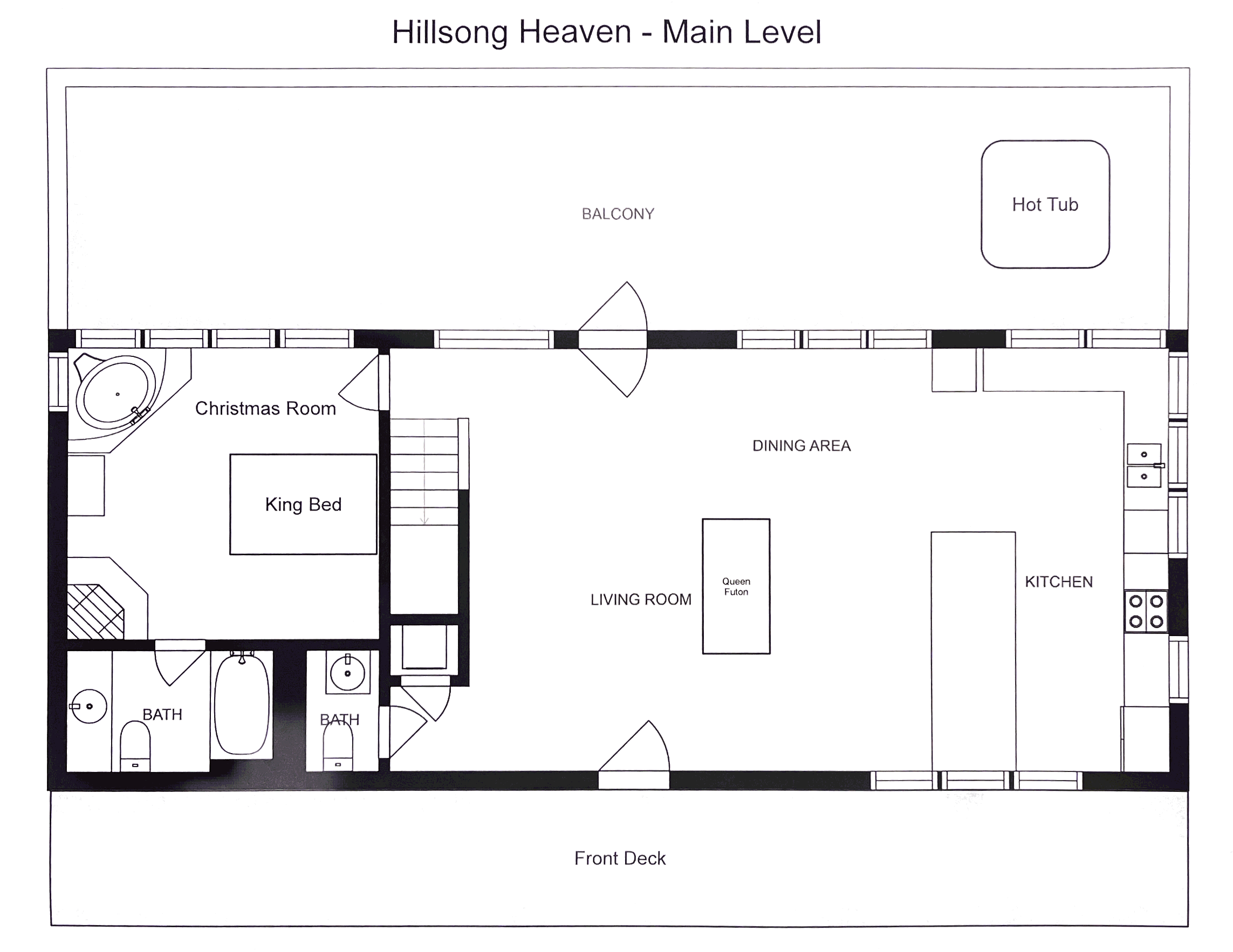 MAIN LEVEL FLOORPLAN