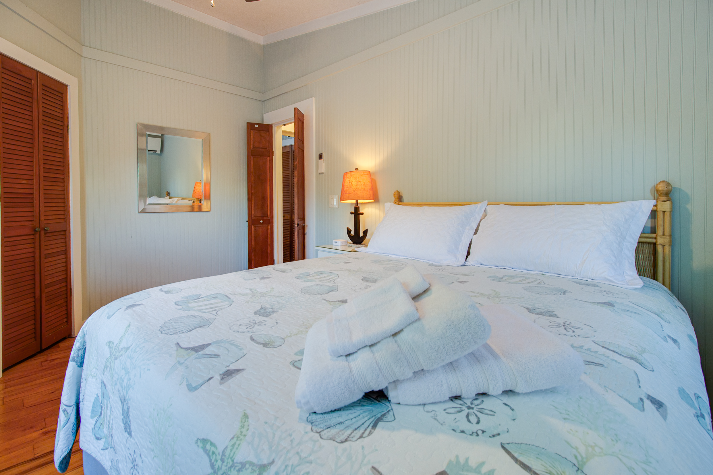 Bed Linens & Bath Towels Provided