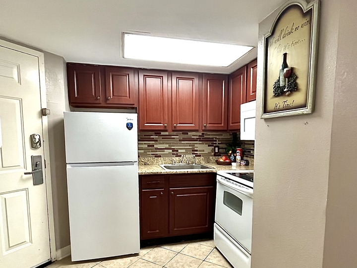 Explore modern kitchen aesthetics in our suite.