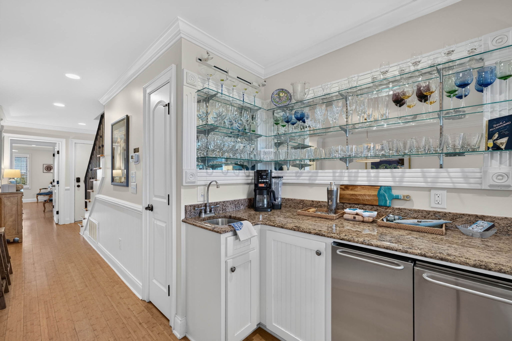 Wet bar | Oceans 22 | 22 Beach Club Villas, Wild Dunes | IOP Escapes